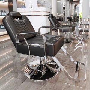 Luxury Reclining Salon/Barber chair